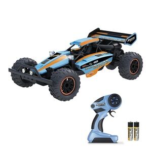 Baja Brute Remote Control Car Ice Blue NEW LED Ergonomic 100 ft range